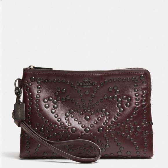 Coach Handbags - Coach Mini Studs Large wristlet NWT